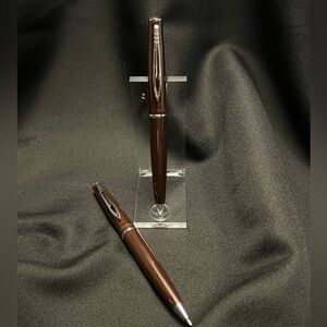 Parker Prose Pen & Mechanical Pencil Set – Chocolate Brown – Twist Action – CT